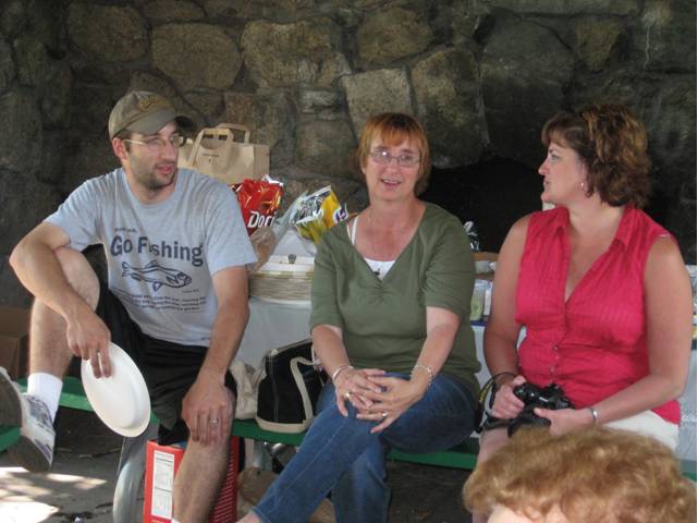 Paula's son, Paula (Gravelle) Fobear and Connie